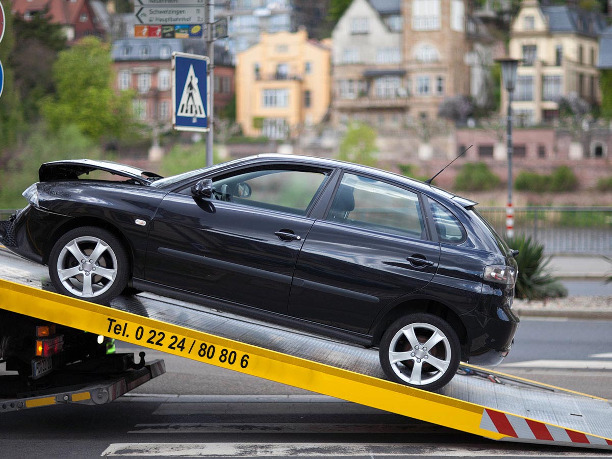 PKW Abschleppen